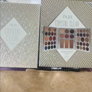 PÜR Crystal Clear Face Palette with Vibrant Shades